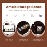Bathroom Storage Cabinet with Drawer and Shelf Floor Cabinet