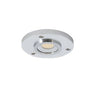1 Light - 12V LED Puck Light – 3.3W, 3000K, Plug-In with Aluminum Housing