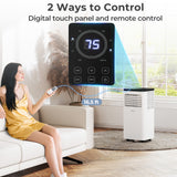 8000 BTU Portable Air Conditioner 3 in 1 Floor AC Unit Fan and Dehumidifier for Room