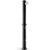 7.2 Feet Solar-Heated Outdoor Shower with Free-Rotating Shower Head