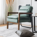 Single Sofa Chair with Extra-Thick Padded Backrest and Seat Cushion