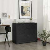 2-Drawer Lateral File Cabinet with Adjustable Bars for Home and Office