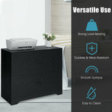 2-Drawer Lateral File Cabinet with Adjustable Bars for Home and Office