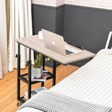 Adjustable C-Shaped Bedside Table