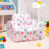 3-in-1 Convertible Kid Sofa Bed Flip-Out Chair Lounger for Toddler