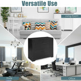 2-Drawer Lateral File Cabinet with Adjustable Bars for Home and Office