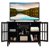 Wooden TV Stand Console Cabinet for 50 Inch TV