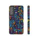 NEON GLYPHS | Tough Phone Case