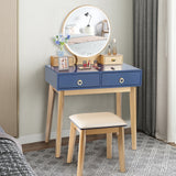 Set 3 Makeup Vanity Table Color Lighting Jewelry Divider Dressing Table