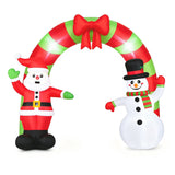 10 FT Christmas Inflatable Archway Outdoor Decoration for Holiday Decor