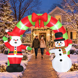 10 FT Christmas Inflatable Archway Outdoor Decoration for Holiday Decor