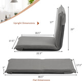 Adjustable 6 Positions Folding Lazy Man Sofa Chair Floor Chair