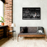 Dirk Nowitzki 30K Points Canvas – NBA Wall Art for Room Decor