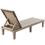 Outdoor Recliner Chair with 5-Position Adjustable Backrest