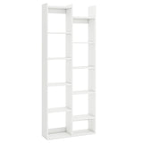 11-Tier Modern Book Organizer Bookcase with Anti-Tipping Kits
