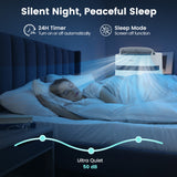 12000 BTU Portable Air Conditioner 3 in 1 Energy-saving with Fan and Dehumidifier-White