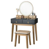 Set 3 Makeup Vanity Table Color Lighting Jewelry Divider Dressing Table