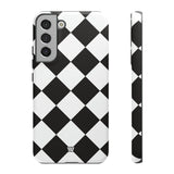 BLACK & WHITE DIAMOND | Tough Phone Case