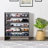 3 Pieces 31-Inch Stackable Multi-Shape Shoe Rack