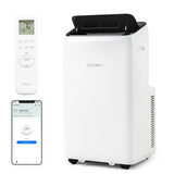 14000 BTU Inverter Portable Air Conditioner 3 in 1 Wifi Enabled AC Unit-White