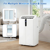 14000 BTU Smart Portable AC with APP Voice Control 47 dB for Rooms 750 Sq.Ft