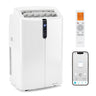 14000 BTU Smart Portable AC with APP Voice Control 47 dB for Rooms 750 Sq.Ft