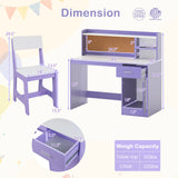 Kids Study Desk and Chair Set Student Table and Chair