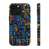 NEON GLYPHS | Tough Phone Case
