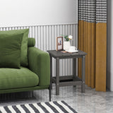 Square Weather-Resistant Adirondack Side Table