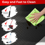 15.5 x 7.7 FT Garage Tool Mats 7 mm Thickened PE Mechanic Pads Pack of 4