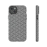 TWISTED GRID | Tough Phone Case