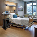 Yescom Height-Adjustable Rolling Laptop Cart with Storage