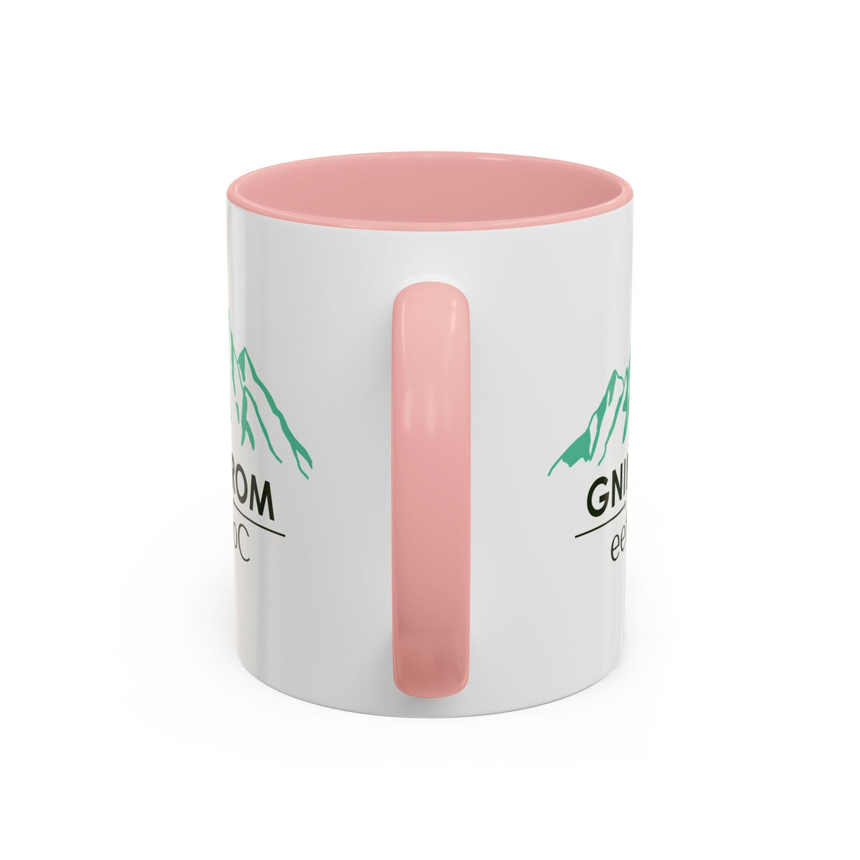 Mountain Adventure Accent Coffee Mug - Unique Gift for Hikers, Nature Lovers, & Coffee Enthusiasts