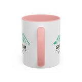 Mountain Adventure Accent Coffee Mug - Unique Gift for Hikers, Nature Lovers, & Coffee Enthusiasts