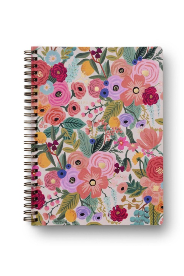 GARDEN PARTY SPIRAL NOTEBOOK