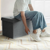 31.5 Inch Fabric Foldable Storage with Removable Storage Bin