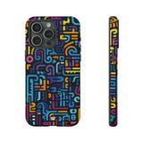NEON GLYPHS | Tough Phone Case