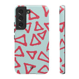 TRIANGLE DOODLE | Tough Phone Case
