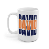 Personalized Ceramic Mug - Custom Name Gift for Coffee Lovers, Customizable Drinkware