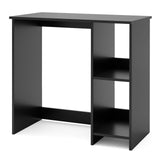 31.5 Inch  Modern Home Office Desk with 2 Compartments