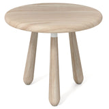 18 Inch Outdoor Mahogany Wood Side Table with Thickened Board