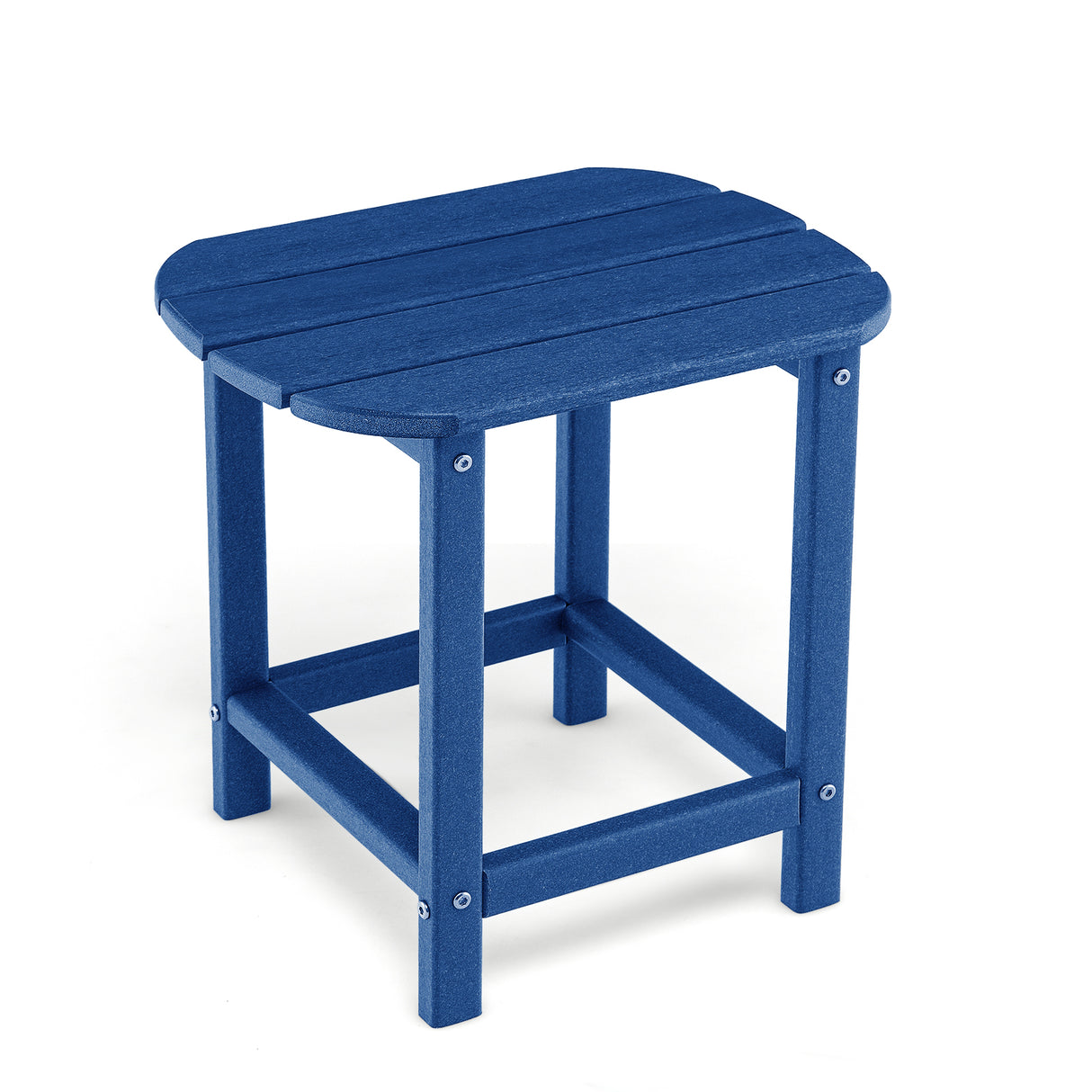 18 Inch Weather Resistant Side Table for Garden Yard Patio