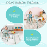 6-in-1 Convertible Baby High Chair with Adjustable Removable Tray