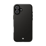 JET BLACK | Tough Phone Case