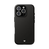 JET BLACK | Tough Phone Case