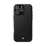 JET BLACK | Tough Phone Case