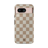 NEUTRAL CHECKERBOARD | Tough Phone Case