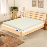 3-Inch Bed Mattress Topper Air Cotton for All Nightâs Comfy Soft Mattress Pad-Queen Size