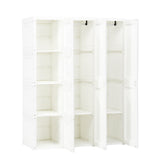 Foldable Closet Clothes Organizer with 8 Cubby Storage