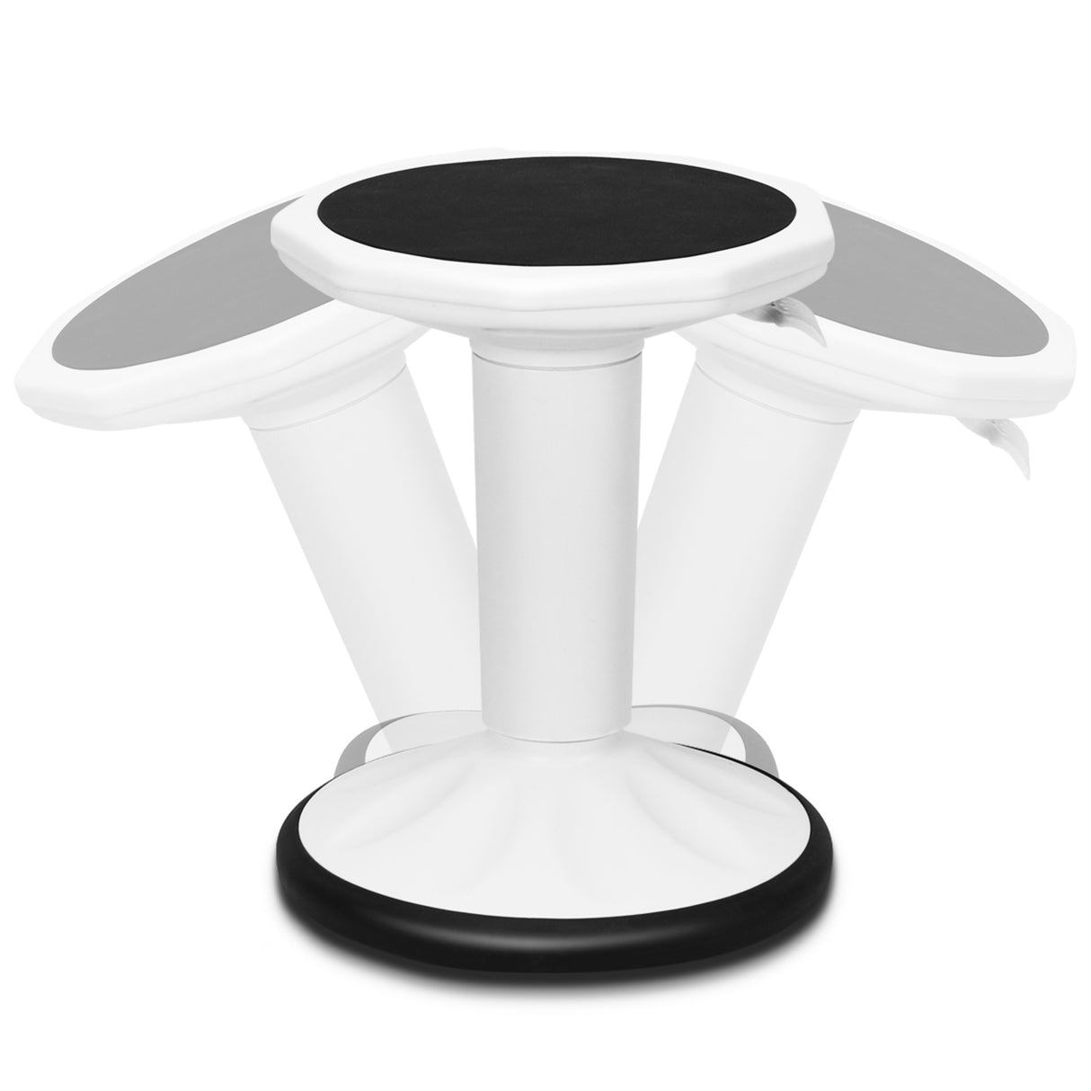 Adjustable Active Learning Stool Sitting Home Office Wobble Chair with Cushion Seat
